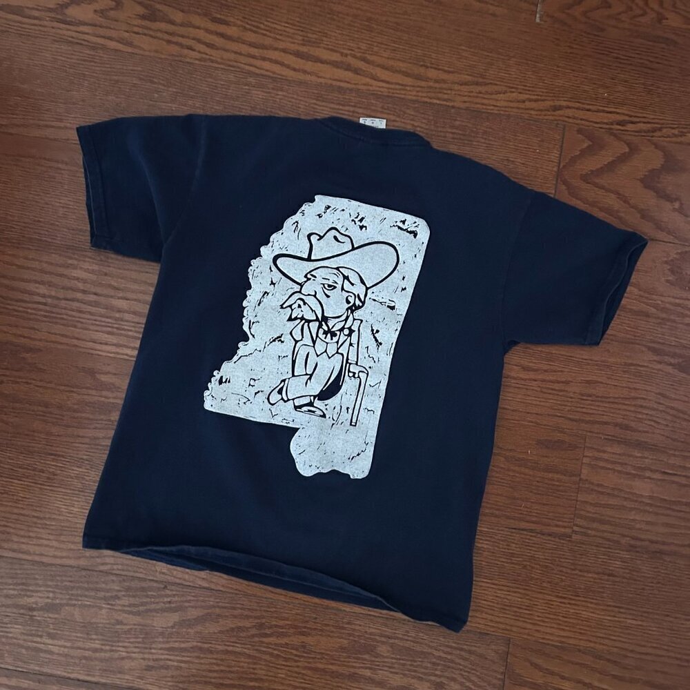 Ole Miss Youth Large Short Sleeve T-Shirt Colonel Reb - Picture 7 of 10
